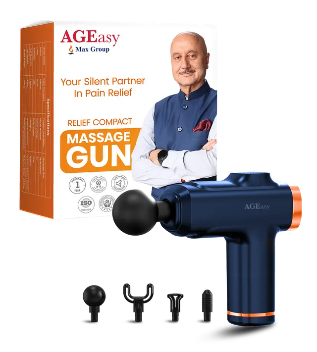Blue Massage Gun With AK